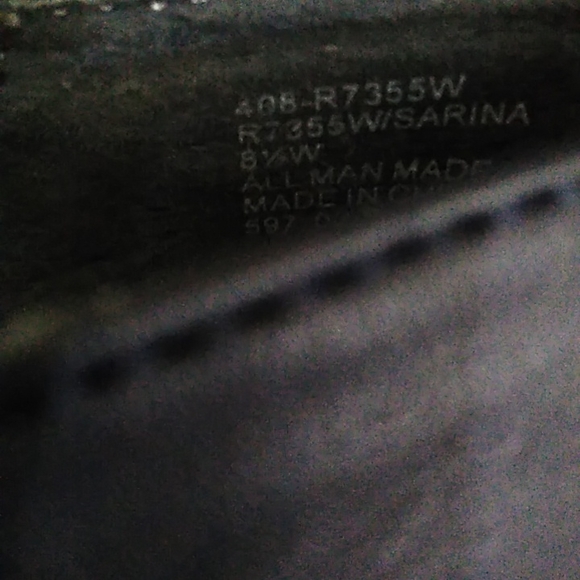 Rialto Women's Sarina Ankle Boot Navy 8.5 Wide - Picture 9 of 15